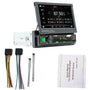 1 DIN Universal 7" Retractable screen Android multimedia car radio head unit — kép 2