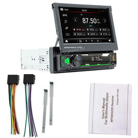 1 DIN Univerzális 7" Rejtett kijelzős Android Multimédia fejegység - TopNAVI