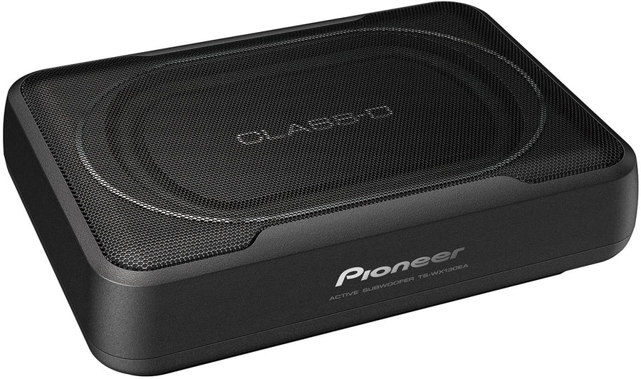 Pioneer TS-WX130EA lapos aktív mélynyomó Class-D erősítővel, felülnézet