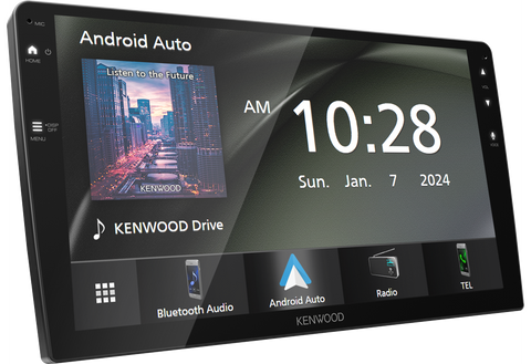 Kenwood DMX80AXS 9 colos autórádió Volkswagen Golf 6 beépítőkerettel, Android Auto felület