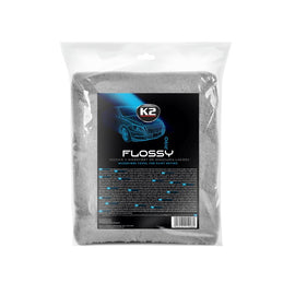 K2 Flossy PRO mikroszálas szárítókendő 60×90 cm – lakkszárító kendő csomagolásban
