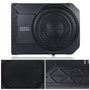 Aktív autós mélynyomó - Ülés alá építhető kompakt Subwoofer beépített erősítővel és basszusvezérlővel (12V) — kép 2