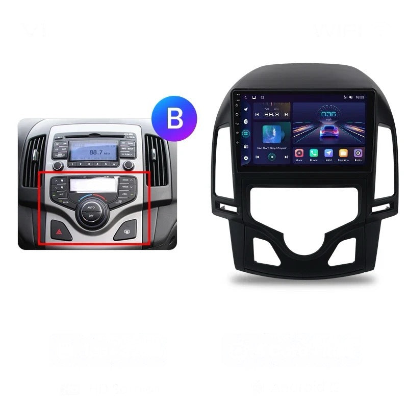 Hyundai i30 2006-2011 9" Android multimedia head unit