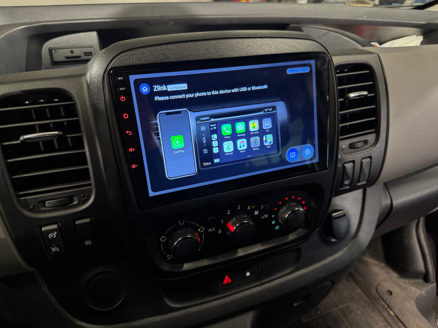 Renault Trafic 3 2014-2021 9" Android multimedia car radio touchscreen head unit