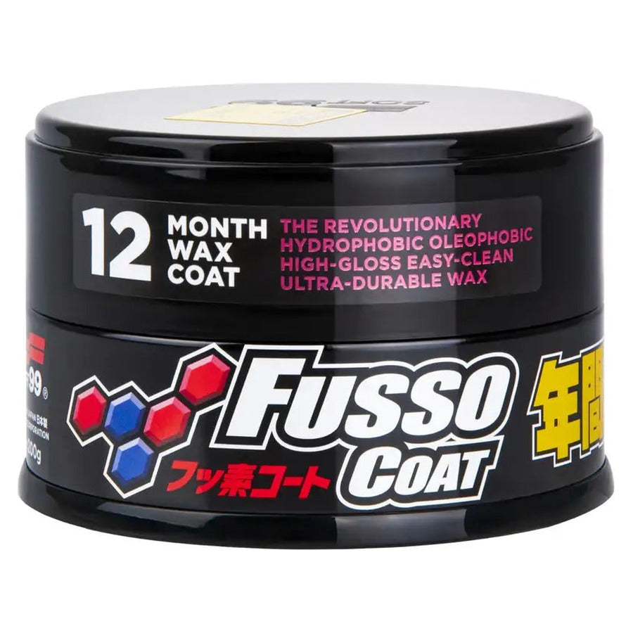 SOFT99 Fusso Coat 12 Months Dark szintetikus viasz 200 g