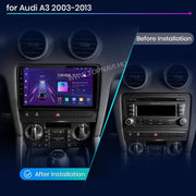 Audi A3 8P 2003–2013 9" Android multimedia car radio touch screen head unit — kép 2