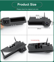 Audi A3 8P 2003-2012 FullHD 1080P Trunk opening Reversing camera — kép 11