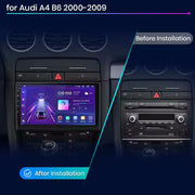 Audi A4 B6 B7 2002–2012 9" Android multimedia car radio touch screen head unit — kép 2
