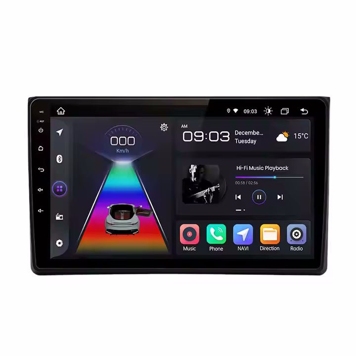 Audi A4 B6 B7 2002–2012 9" Android multimedia car radio touch screen head unit — Márkaspecifikus multimédia