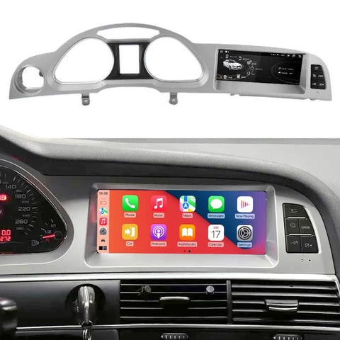 Android multimédia fejegység Audi A6 C6 4F típushoz bluetooth támogatással – 10.25 col  