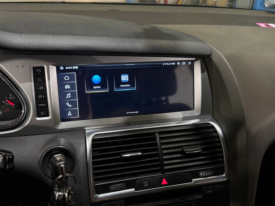 Multimédiás android fejegység Audi Q7 modellhez, magyar menüvel – 10.25"  