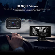 Car Baby Monitor Camera 6.86" — kép 3