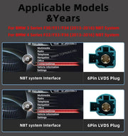 BMW 3, 4 Series F30, F31, F34, F35, F32, F33, F36 10.25" Android Multimedia Head Unit — kép 3