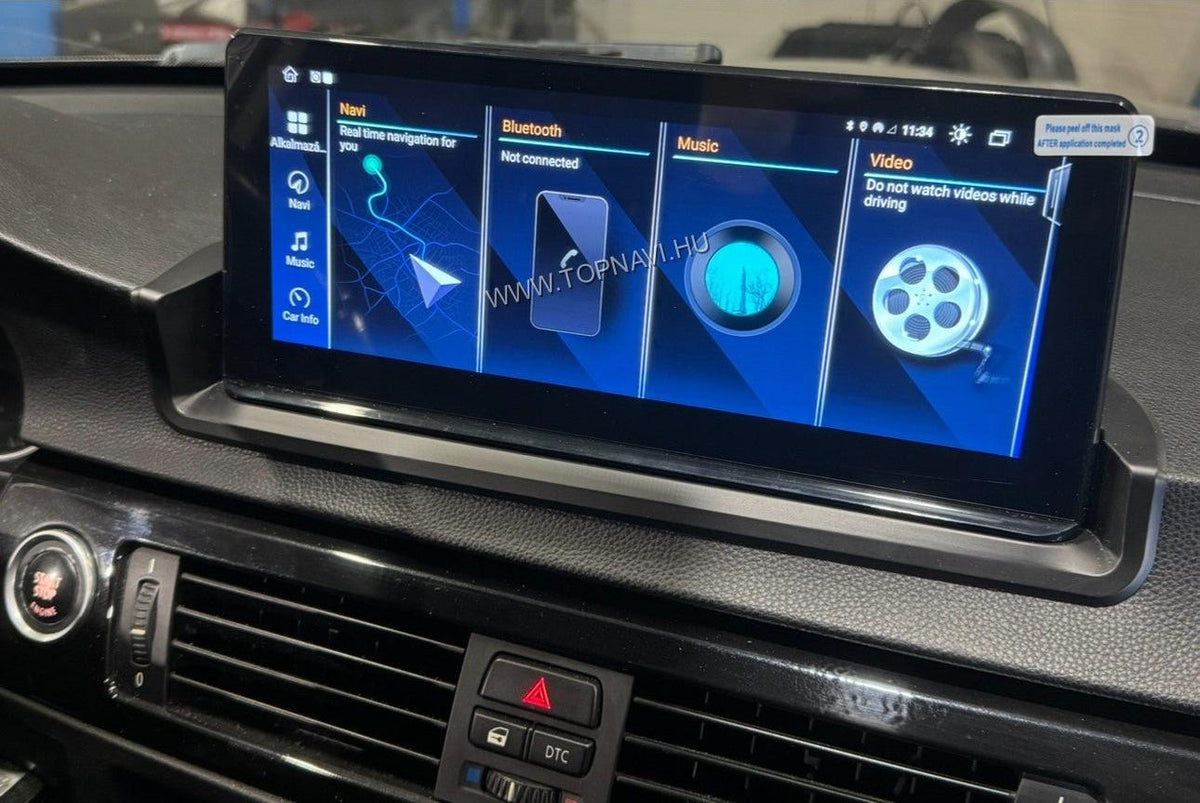 BMW 3 Széria E90, E91, E92, E93 10.25" Android Multimédia fejegység - TopNAVI