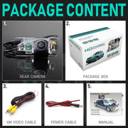 BMW 5 Series E39 E46 E53 E82 E90 E91 X3 X5 X6 FullHD 1080P Reversing Camera — kép 8