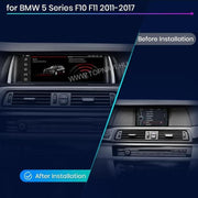BMW 5 Series F10 F11 2010-2017 10.25" Android Multimedia Head Unit — kép 5