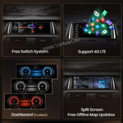 BMW 5 Series F10 F11 2010-2017 10.25" Android Multimedia Head Unit — kép 7