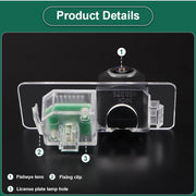 BMW E38 E39 E46 E60 E61 E65 E66 E90 E91 E92 X3 X4 X5 X6 FullHD 1080P Reversing Camera — kép 10