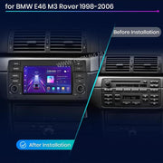 BMW E46 1998–2006 7" Android multimedia car radio touch screen head unit — kép 2