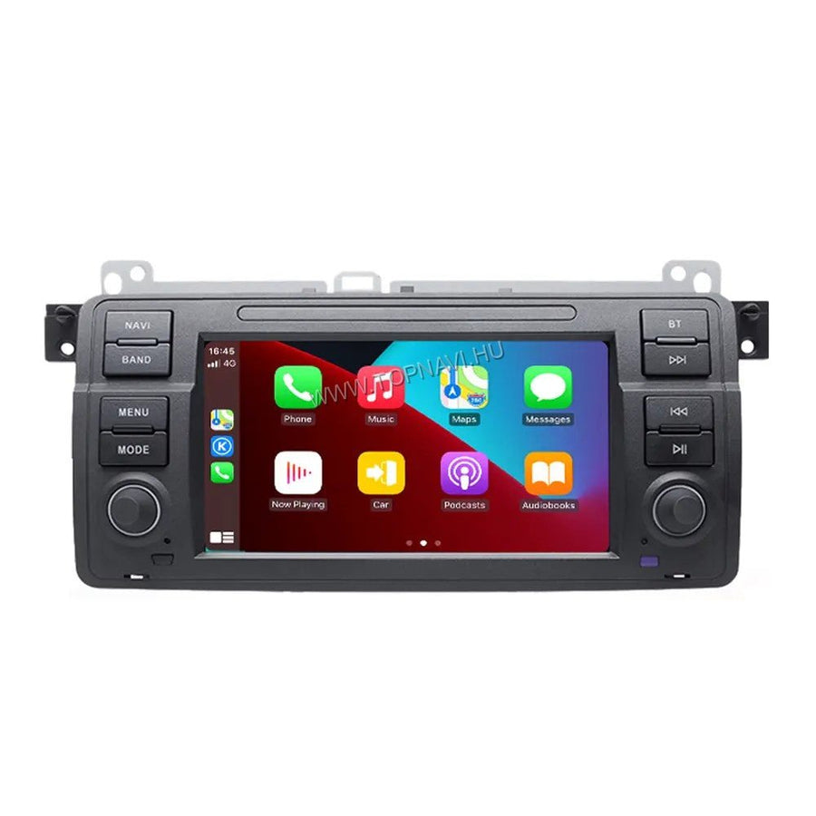 BMW E46 1998–2006 7" Android multimedia car radio touch screen head unit — Márkaspecifikus multimédia