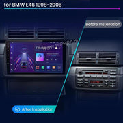BMW E46 1998–2006 9" Android multimedia car radio touch screen head unit — kép 2