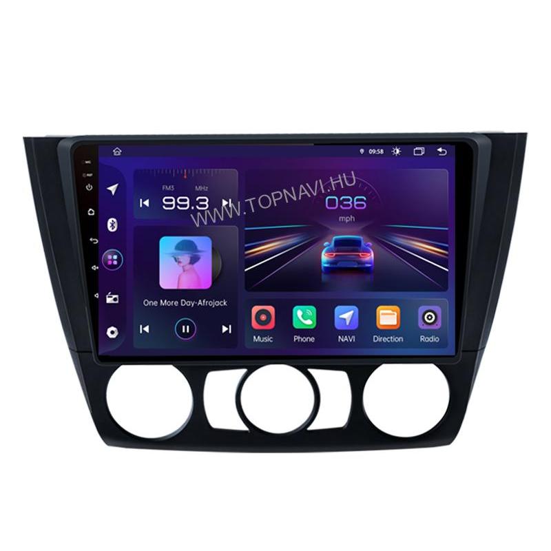 BMW E81 E82 E87 E88 2004–2011 9" Android multimedia car radio touch screen head unit — Márkaspecifikus multimédia
