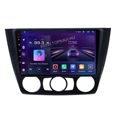 BMW E81, E82, E87, E88 1 Széria 2004 - 2011 9" Android Multimédia fejegység - TopNAVI