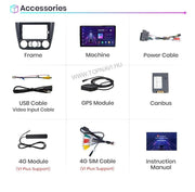 BMW E81 E82 E87 E88 2004–2011 9" Android multimedia car radio touch screen head unit — kép 4
