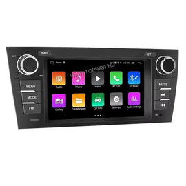 Autórádió csere Android rendszerrel BMW 3 Széria E90–E93 típushoz – 7 inch  