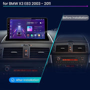 BMW X3 E83 2002–2011 9" Android multimedia car radio touch screen head unit — kép 2