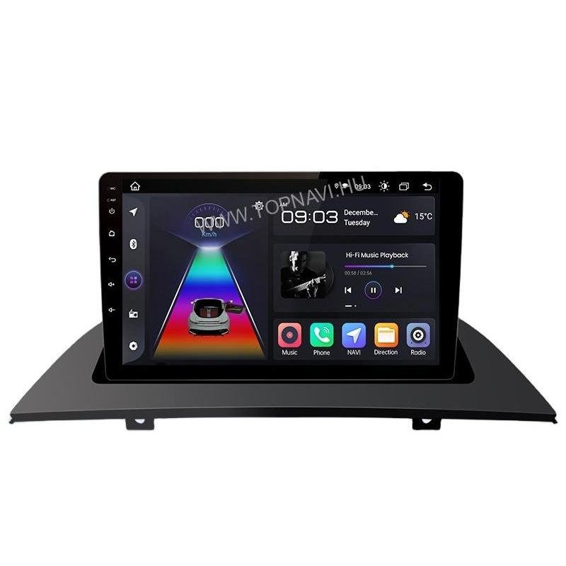 BMW X3 E83 2002–2011 9" Android multimedia car radio touch screen head unit — Márkaspecifikus multimédia