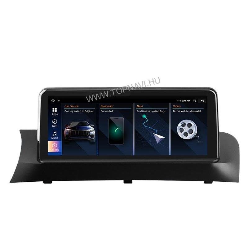 BMW X3 F25 X4 F26 2013 - 2017 10.25" Android Multimédia fejegység - TopNAVI