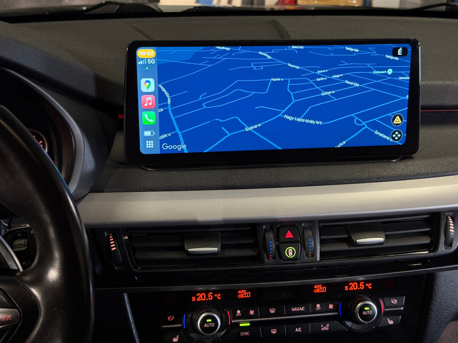 BMW X5 F15 X6 F16 2014 - 2017 12,3" Android Multimédia fejegység - TopNAVI