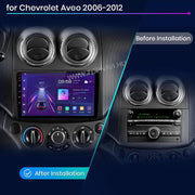Chevrolet Aveo 2006-2012 9" Android Multimedia Head Unit — kép 2
