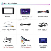 Chevrolet Aveo 2006-2012 9" Android Multimedia Head Unit — kép 5