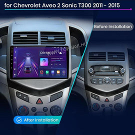 Chevrolet Aveo 2011 - 2015 9" Android Multimédia fejegység - TopNAVI