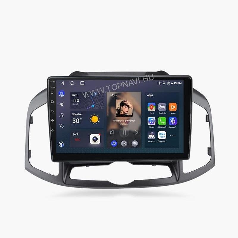 Chevrolet Captiva 2011 - 2016 10.1" Android Multimédia fejegység - TopNAVI