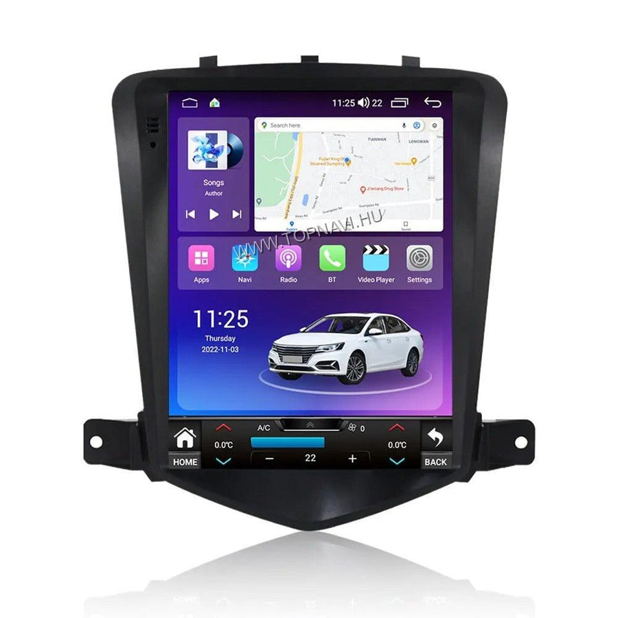 Chevrolet Cruze 2008-2014 9.7" Tesla Style Android Multimedia head unit — Márkaspecifikus multimédia