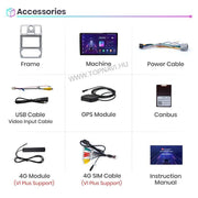 Chrysler 300C 2003-2010 9" Android Multimedia head unit — kép 5