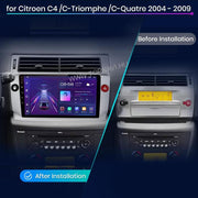Citroen C4 2004-2010 9" Android Multimedia Head Unit — kép 2