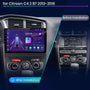 Citroen C4 2010-2020 10.1" Android multimedia car radio touch screen head unit — kép 2