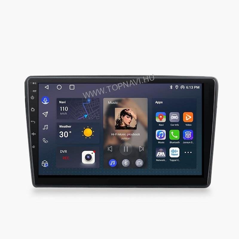Citroen C5 2008 - 2017 10.1" Android Multimédia fejegység - TopNAVI