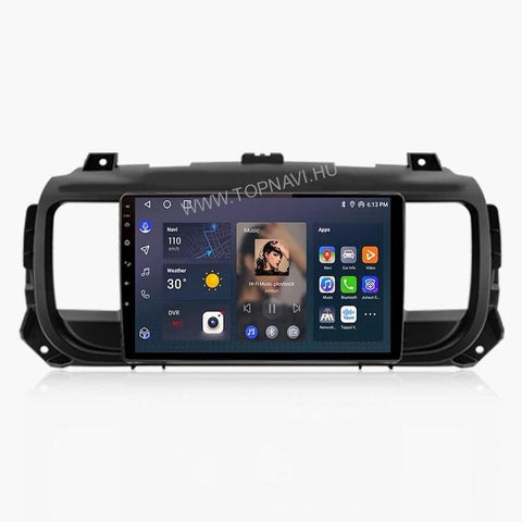 Citroen Jumpy 2016 - 2021 9" Android Multimédia fejegység - TopNAVI