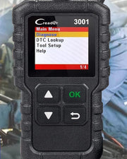 LAUNCH Creader 3001 CR3001 hibakódolvasó – OBD2/EOBD, élő adatok, 7 nyelv — kép 4