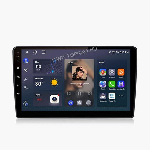 Dacia Duster 2015 - 2020 9" Android Multimédia fejegység - TopNAVI