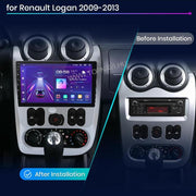 Dacia Logan, Sandero 2009-2015 9" Android Multimedia Head Unit — kép 2