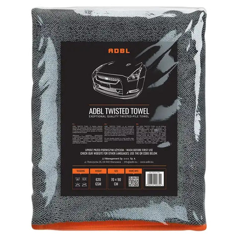 ADBL Twisted Towel csavart szálú szárítókendő 70x90 cm csomagolásban