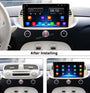 Fiat Abarth 500 2007–2016 9" Android multimedia car radio touch screen head unit — kép 2