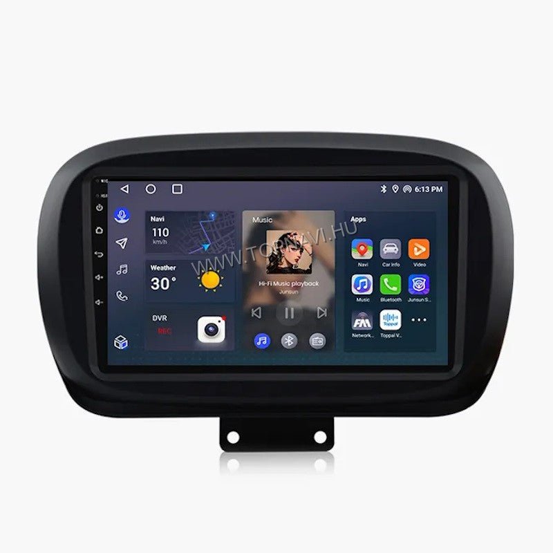 Fiat 500X 2014-2023 9" Android Multimedia Head Unit — Márkaspecifikus multimédia