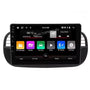 Fiat, Abarth 500 2007-2016 9" Black Android multimedia car radio touchscreen head unit — kép 1